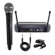 Microfone Profissional  Sem Fio UHF202 R201 MXT